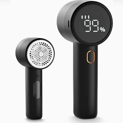 Electric Lint Shaver, Portable Lint Remover with 1 Replacement Blades, Electric Lint Shaver, 3 Power Levels, Electric Lint Remover for Various Fabrics