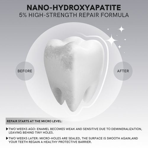 Oral care toothpaste tablets containing 5% hydroxyapatite