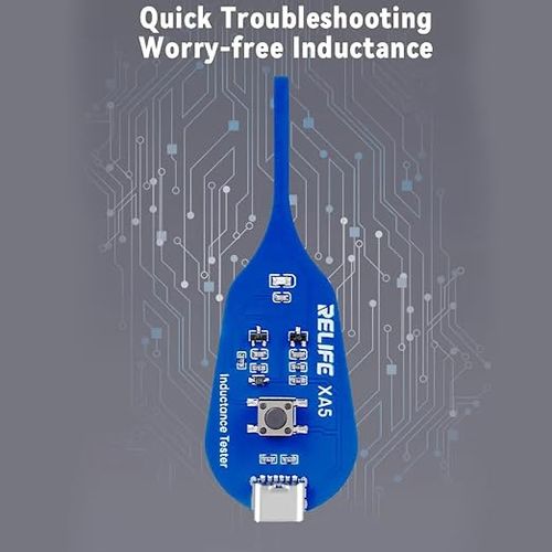 Inductance Tester XA5 | Motherboard Coil Tester Electronic Circuit Board Inductor Detector for PC Phone Motherboard Repair Electromagnetic Induction Quick Fault Check Tool