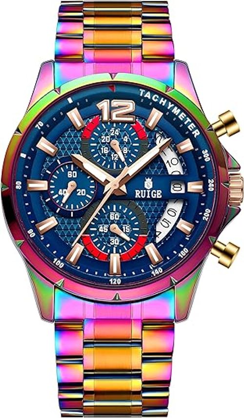 Men's Night Light Waterproof Fashion Trend Watch