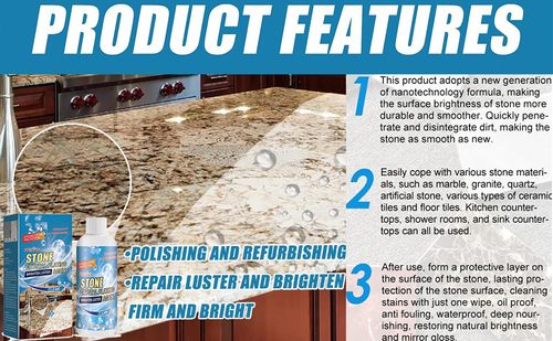 Brightening Luster Waterproof Stone Crystal Plating Agent Ceramic Tile Floor Cleaning Coating Kit