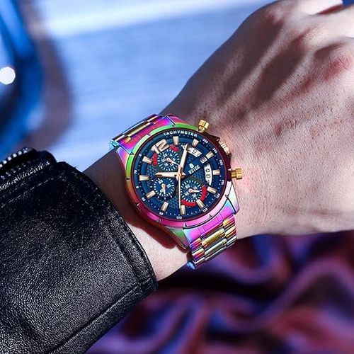 Men's Night Light Waterproof Fashion Trend Watch