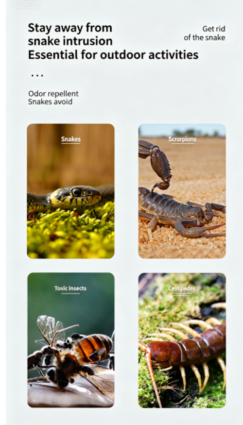 Rainproof and Snake-Repellent Powder