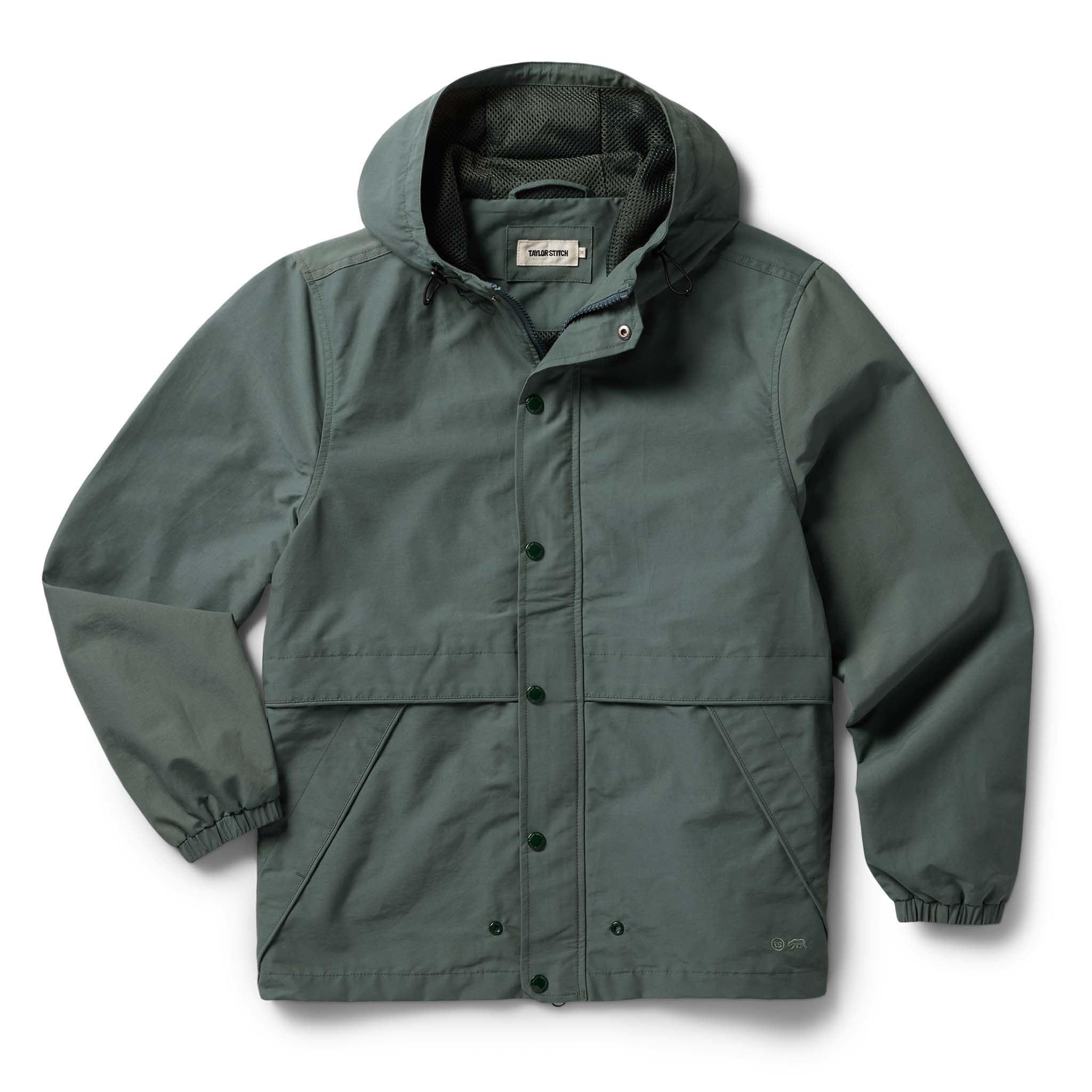 Auoun Chapman Jacket in Sea Green Sixty Forty