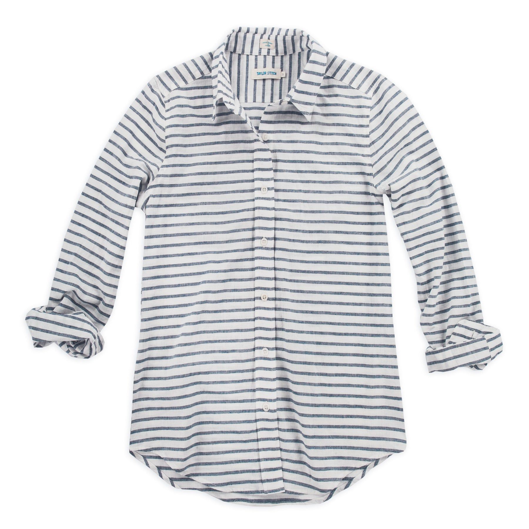 Auoun Katherine in Indigo Stripe