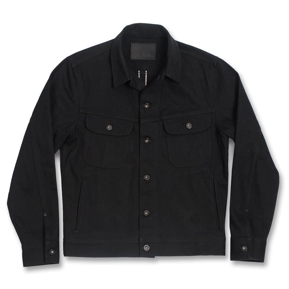 Auoun Long Haul Jacket in Yoshiwa Mills Black Selvage