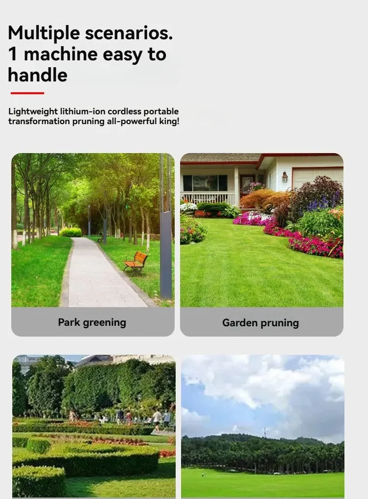 Wireless handheld multifunctional lithium battery weeding machine