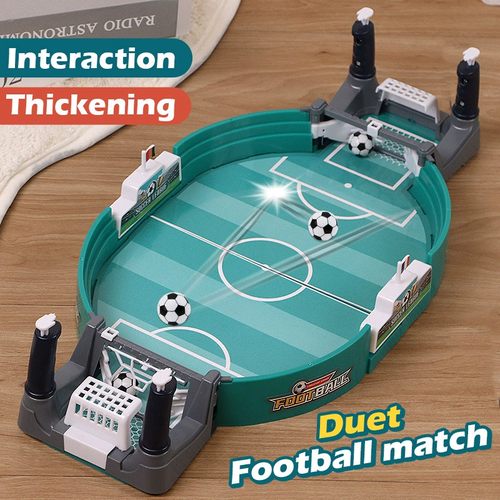 Double player tabletop soccer toy