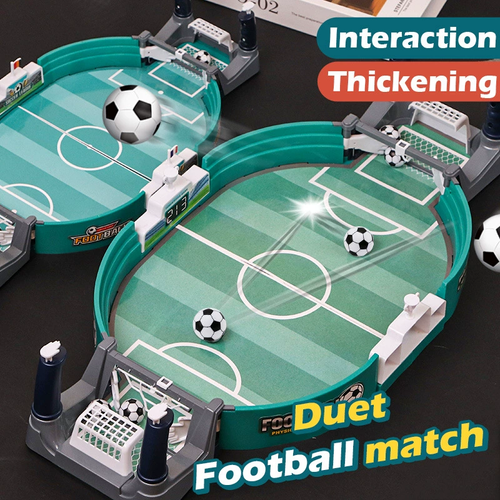 Double player tabletop soccer toy