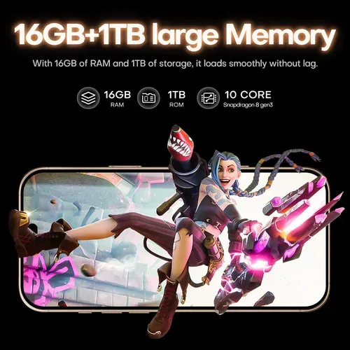 New i16 Pro Max Flagship Smartphone