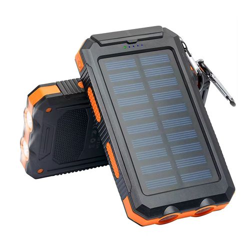 Solar 20000mAh Dual USB Port Battery Pack Charger