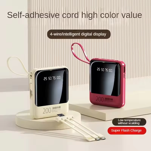 20000mAh large-capacity mini portable fast-charging power bank