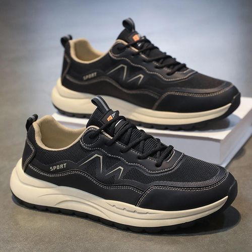 Men's New Comfortable Low-Cut Casual Walking Sneakers - Breathable Mesh Lining
