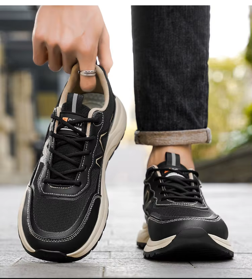 Men's New Comfortable Low-Cut Casual Walking Sneakers - Breathable Mesh Lining