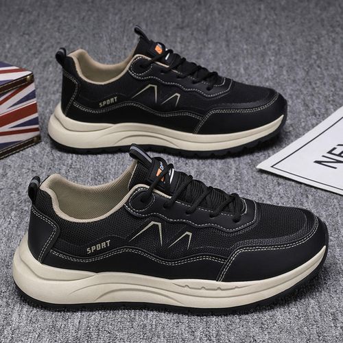 Men's New Comfortable Low-Cut Casual Walking Sneakers - Breathable Mesh Lining