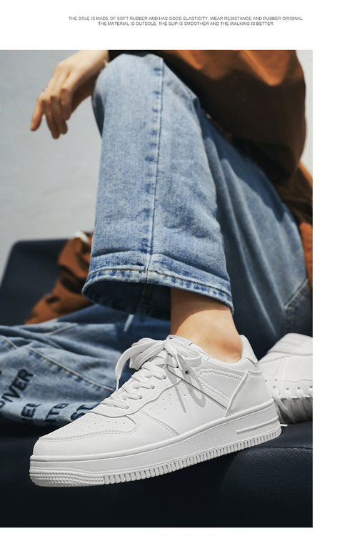 Men's shoes with good breathability and versatile style, casual shoes for men, sports board shoes for men