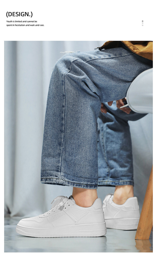 Men's shoes with good breathability and versatile style, casual shoes for men, sports board shoes for men