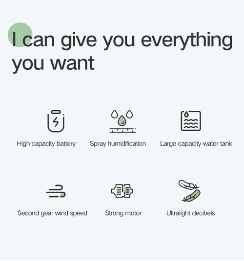 Desktop rechargeable portable cool air conditioning fan is cool