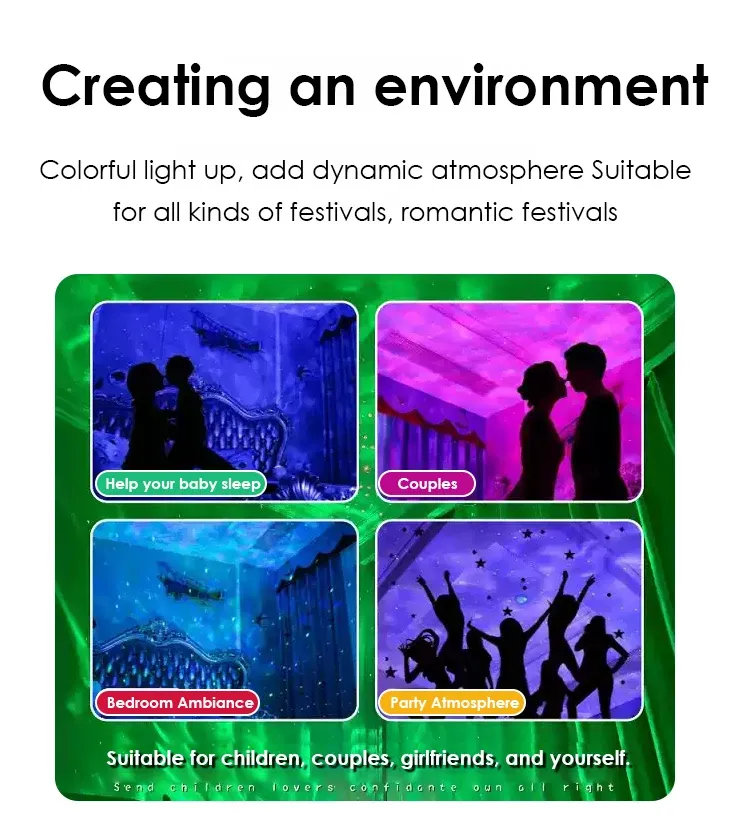 Disco Light Solar Charging Colorful Magic Ball RGB Atmosphere Light