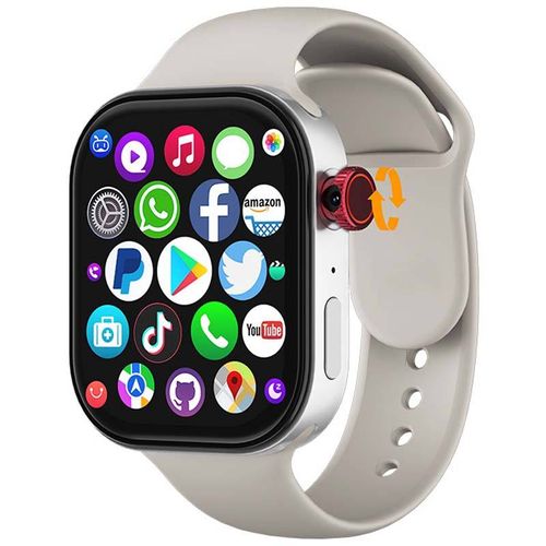 VALDUS 2.06-inch AMOLED Screen Bluetooth Calling Global Positioning System Wi-Fi One - touch Cleaning Smartwatch. It's a 4G Full Netcom Android VP99 Smartwatch.