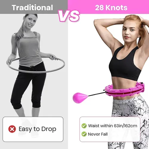 Detachable Smart Hula Hoop: Sculpt an Enviable and Beautiful Figure