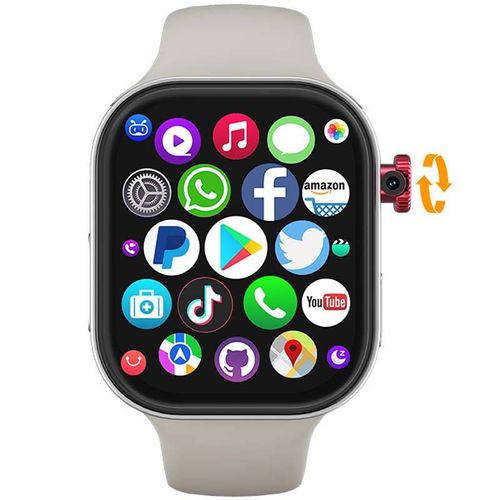 VALDUS 2.06-inch AMOLED Screen Bluetooth Calling Global Positioning System Wi-Fi One - touch Cleaning Smartwatch. It's a 4G Full Netcom Android VP99 Smartwatch.