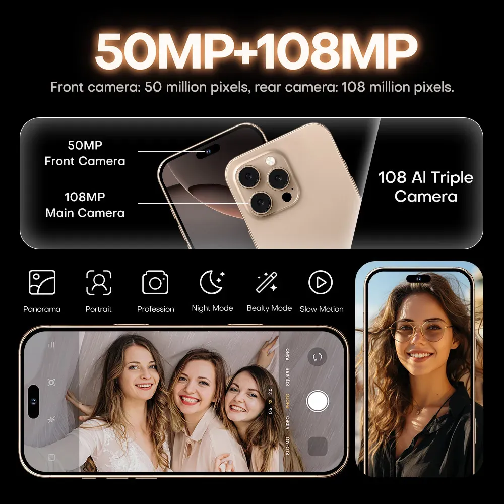 New i16 Pro Max Flagship Smartphone