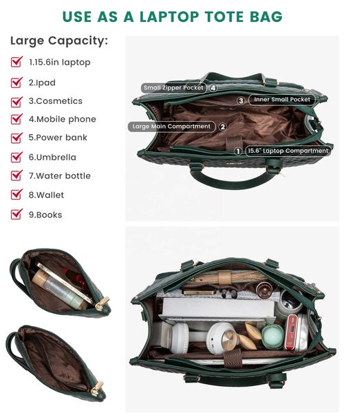 Ladies Fashion Multifunctional Lunch Bag Handbag