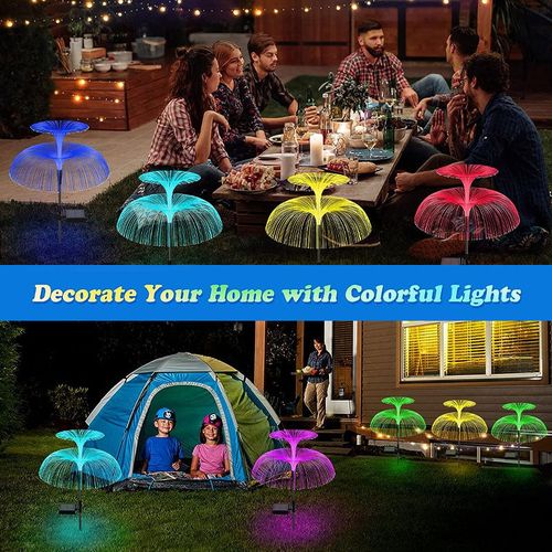 Solar Jellyfish Garden Light