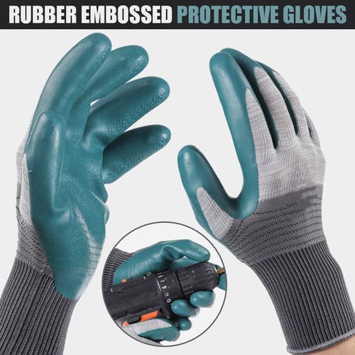 Heavy duty protective gloves