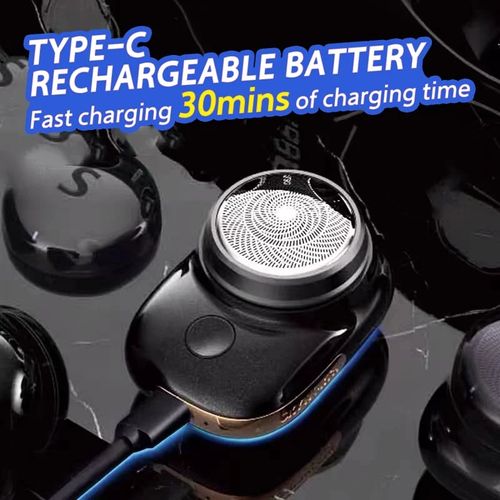 Portable electric shaver