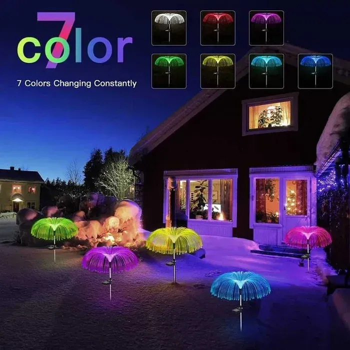 🌈 Colors Changing Jellyfish Lights🎄🔥⏰✨🚀50% time limit🚀 cash on delivery⏰（2pcs）