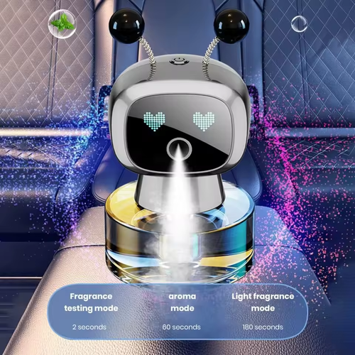 🚗Car Scent Diffuser Robot Air Freshener Clip Unique for a Refreshing Ride Operate Diffuser Scent for Long Lasting Fragrances