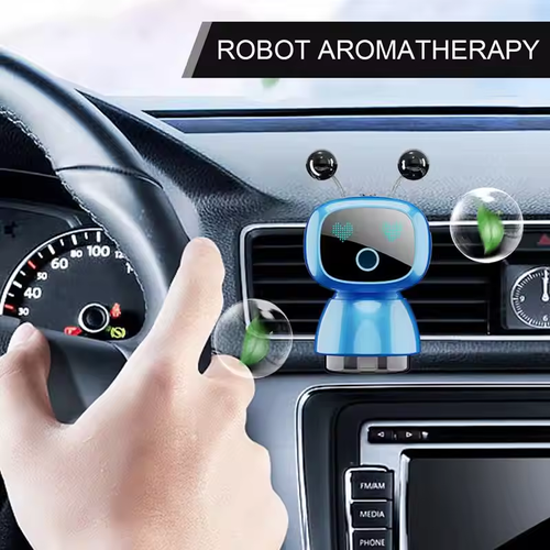 🚗Car Scent Diffuser Robot Air Freshener Clip Unique for a Refreshing Ride Operate Diffuser Scent for Long Lasting Fragrances