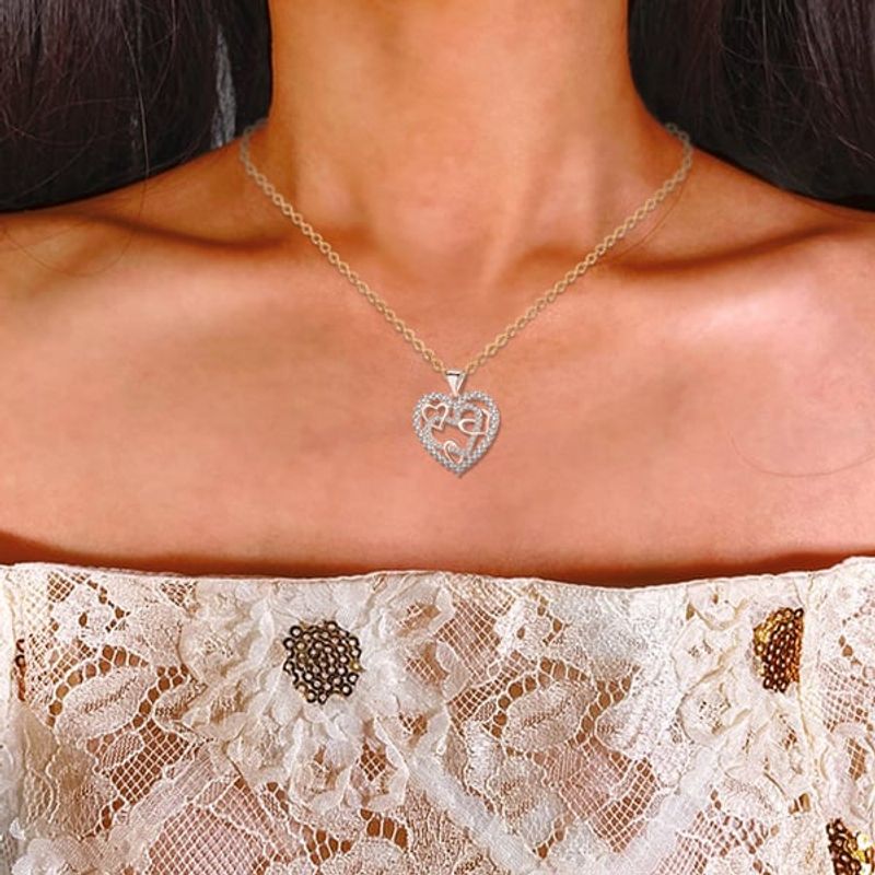 ✨Last Day Promotion 75% OFF💥👩‍❤️‍👩''Sisters of my soul & Friends of my heart''💕-Interlocking Hearts Necklace