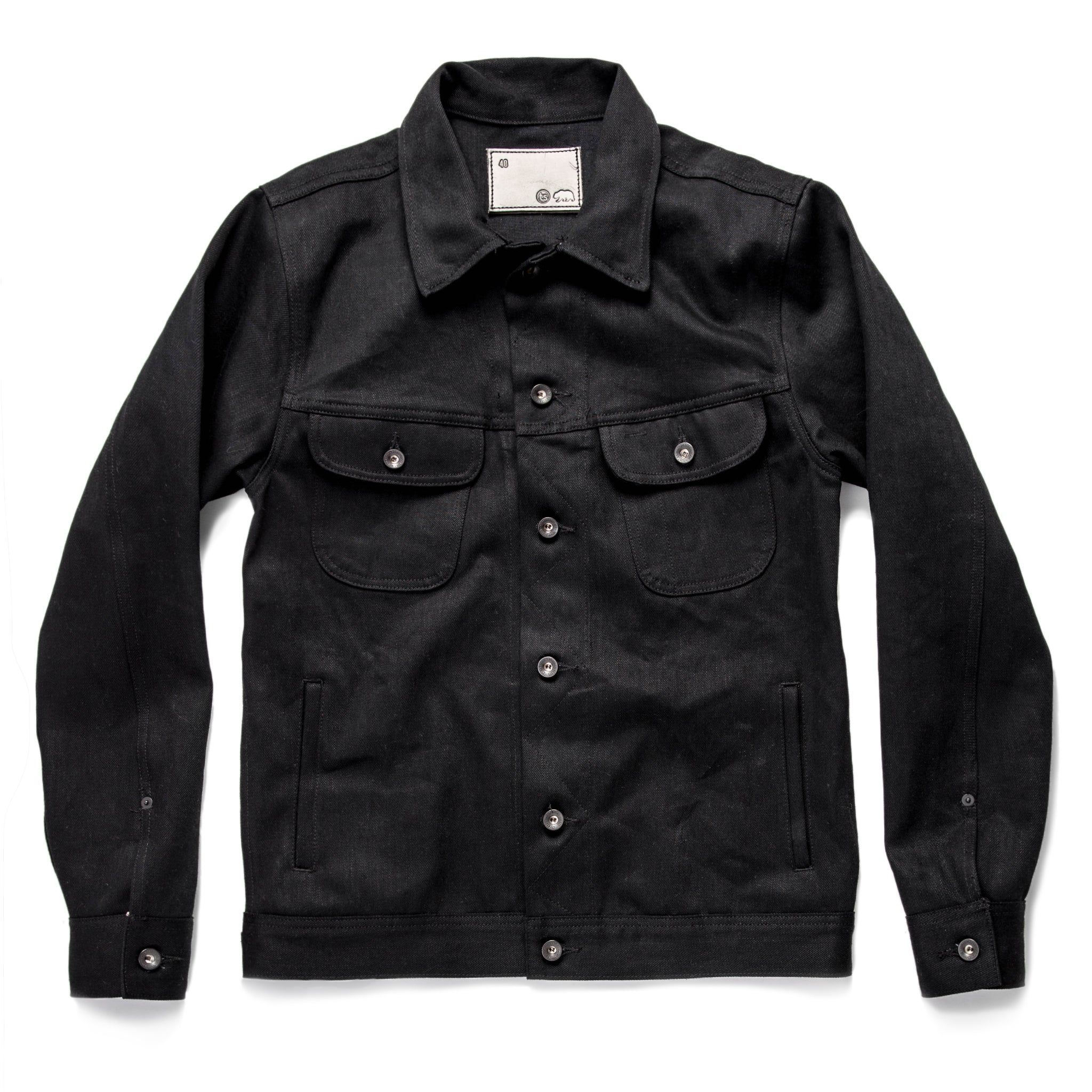 Ouown Long Haul Jacket in Kuroki Mills Black Selvage