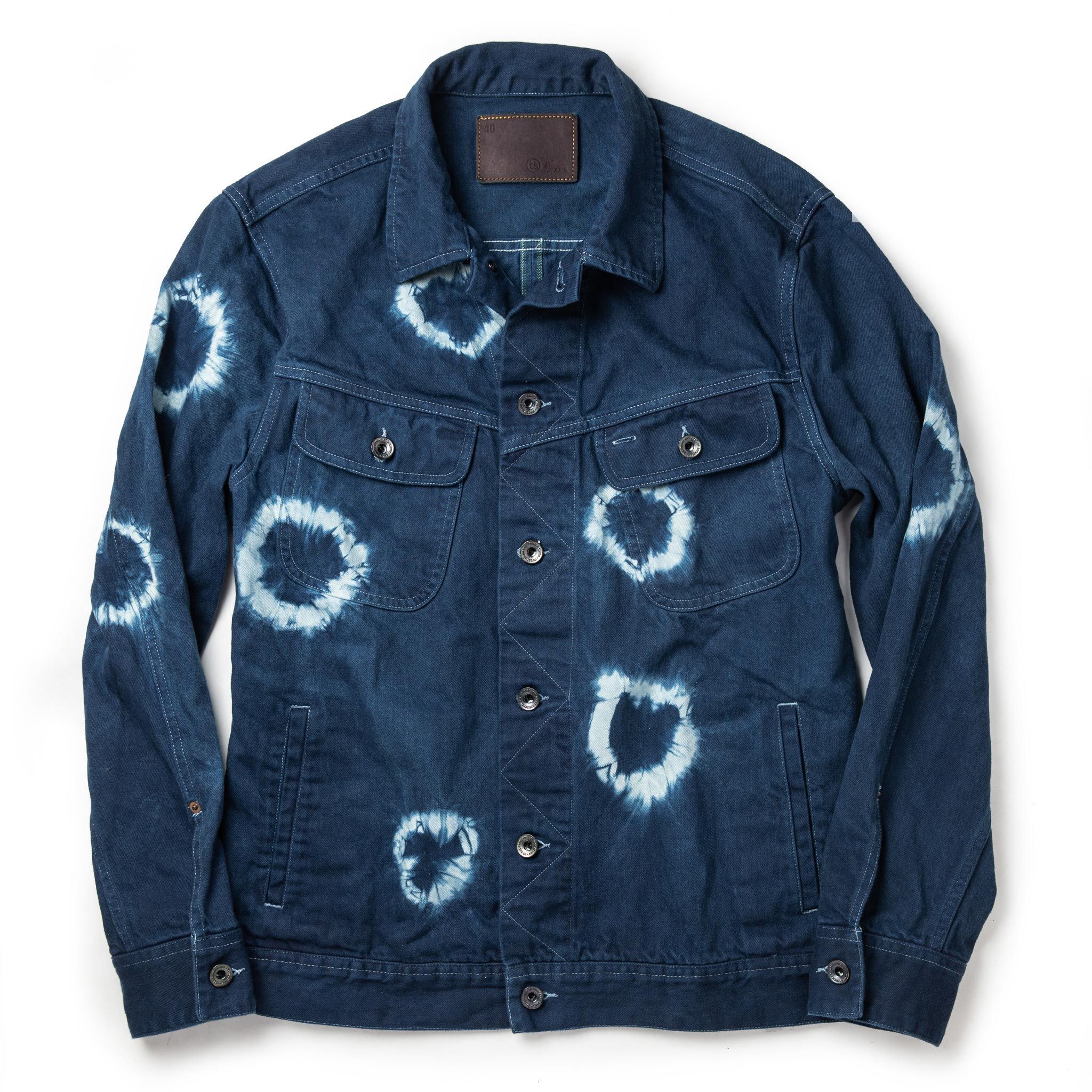 Ouown Long Haul Jacket in Hand-Dyed Indigo