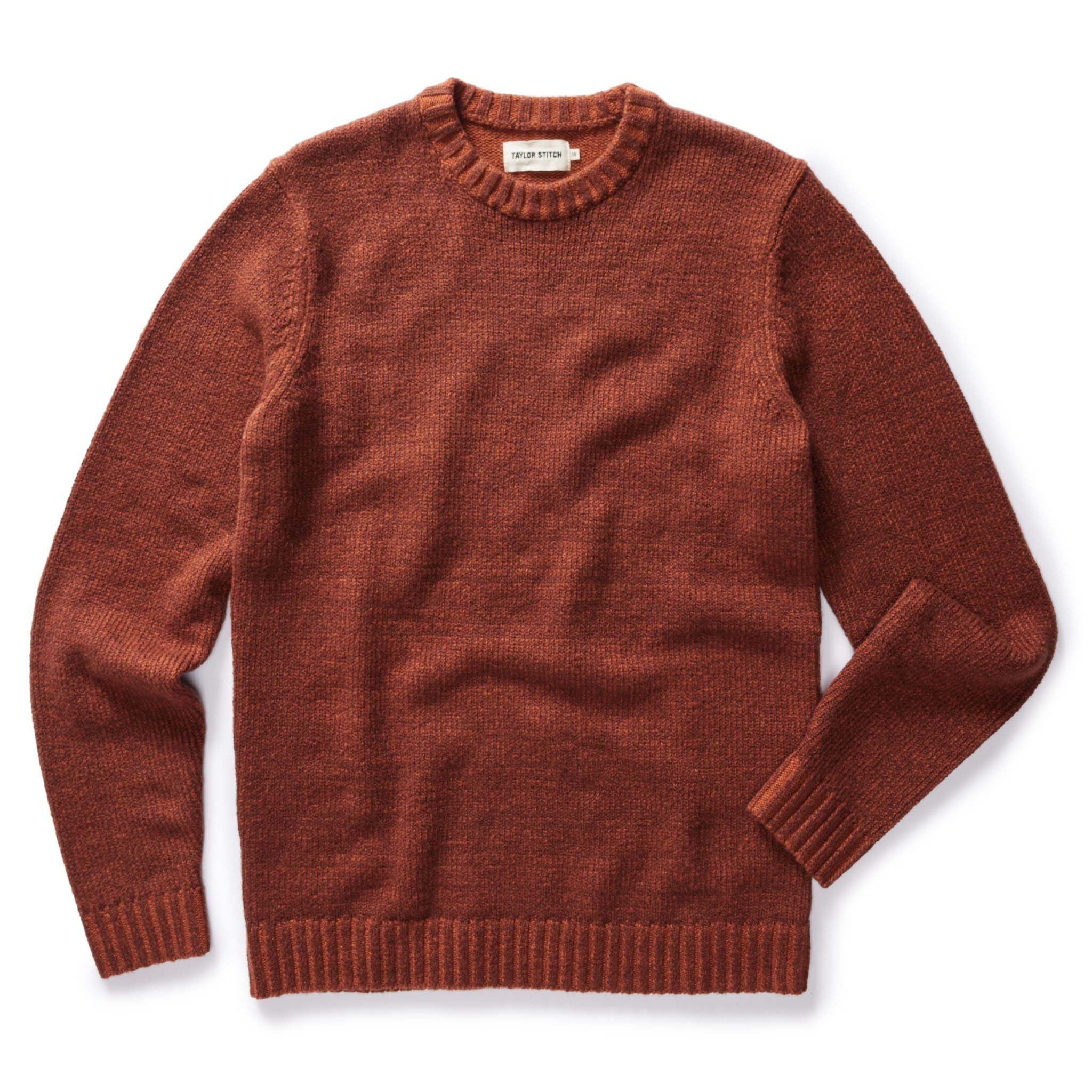 Ouown Headland Sweater in Spiced Rum