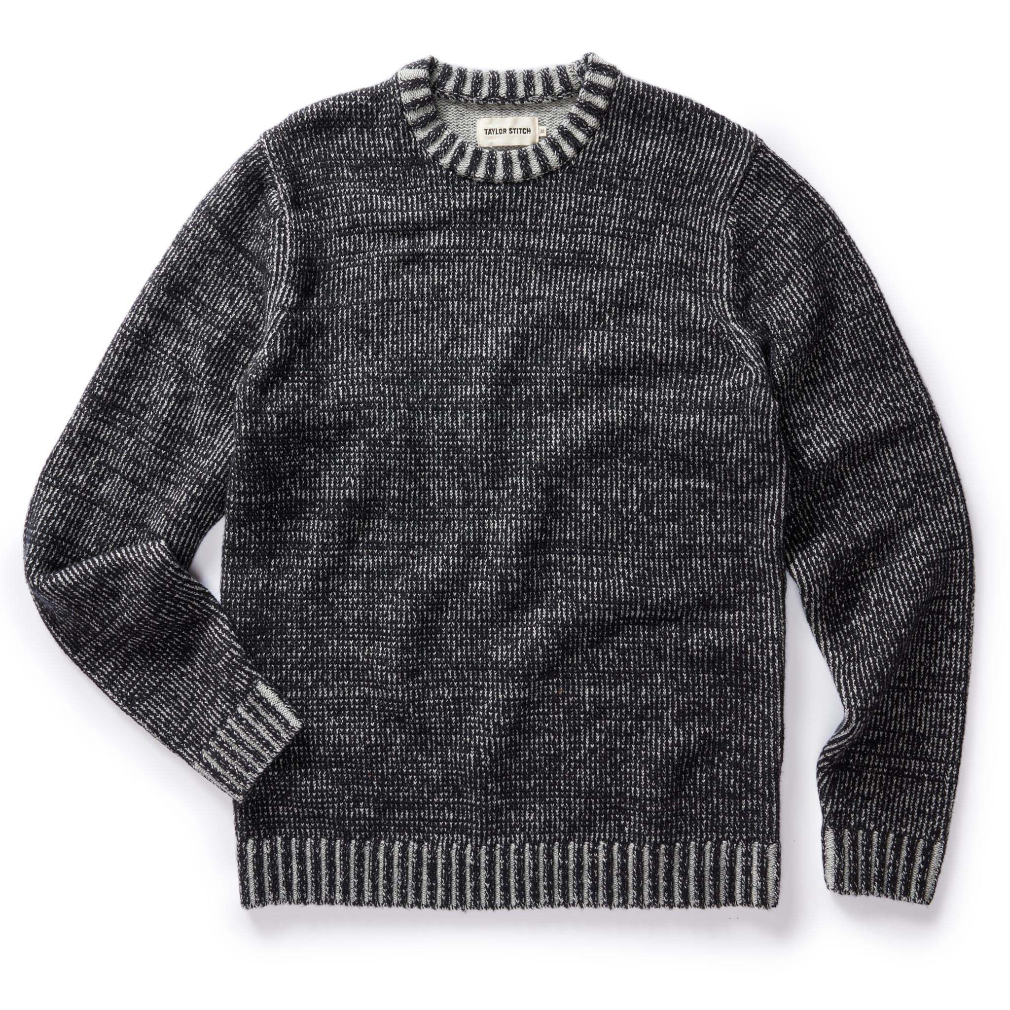 Ouown Headland Sweater in Coal Heather