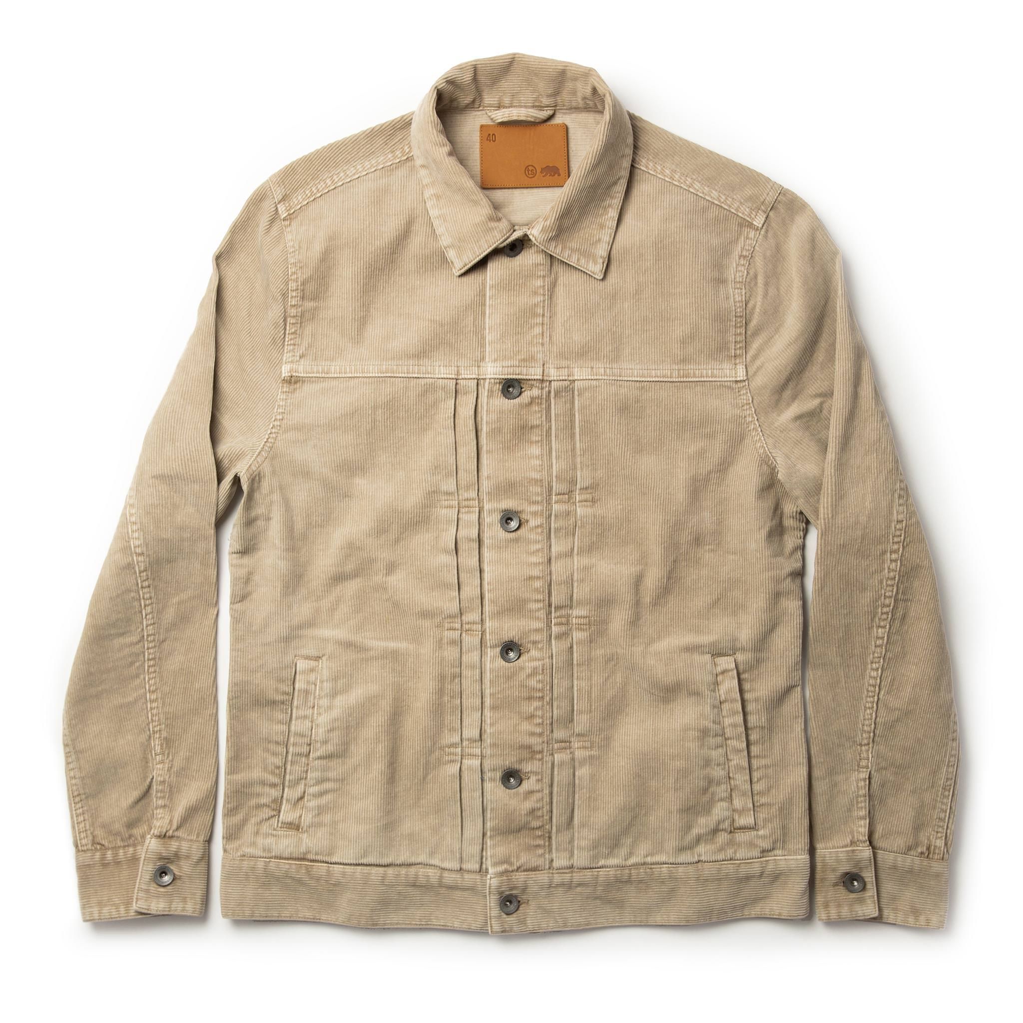 Ouown Dispatch Jacket in Khaki Cord