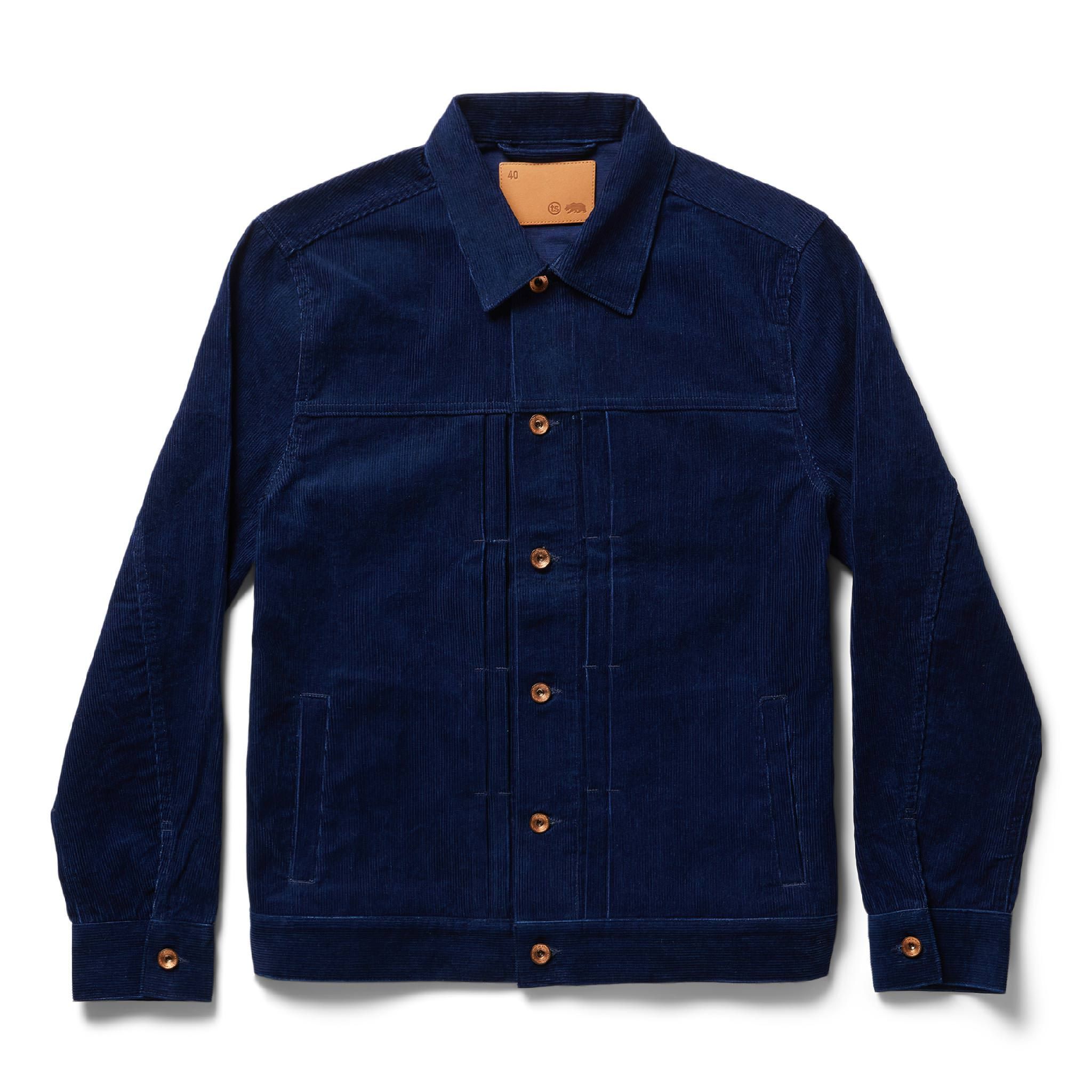 Ouown Dispatch Jacket in Indigo Cord