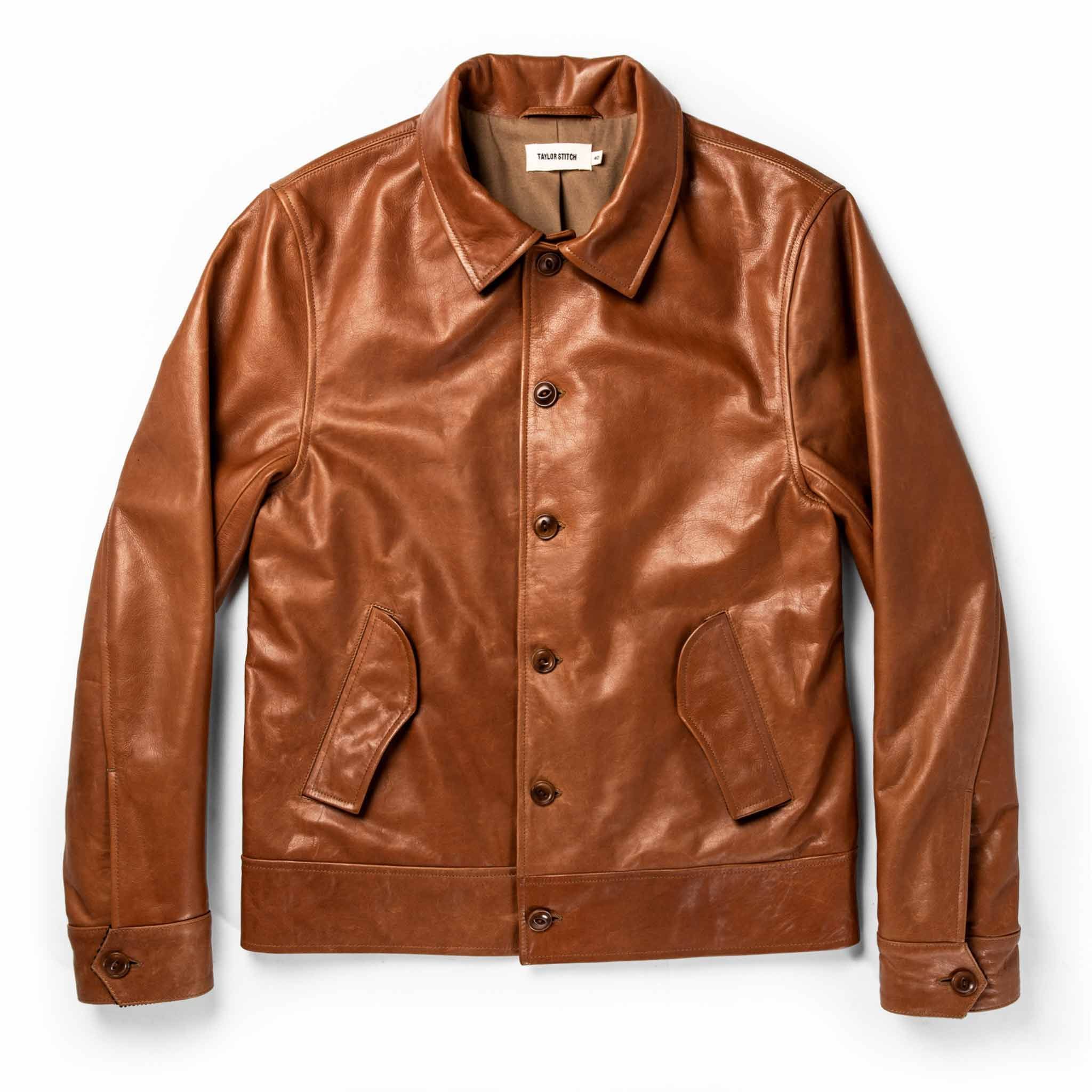 Ouown Cuyama Jacket in Cognac