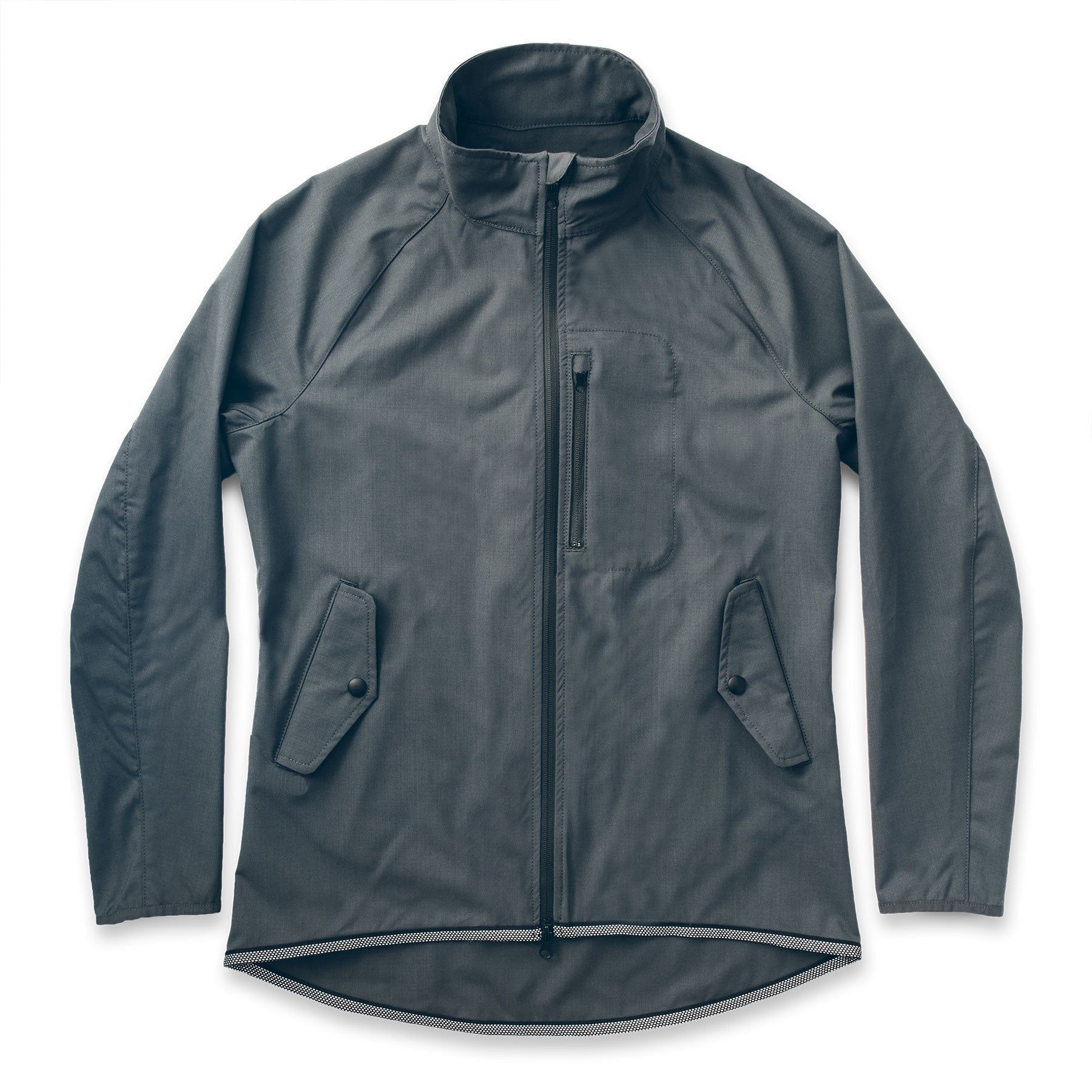 Ouown Civic Jacket in Steel MerinoPerform™