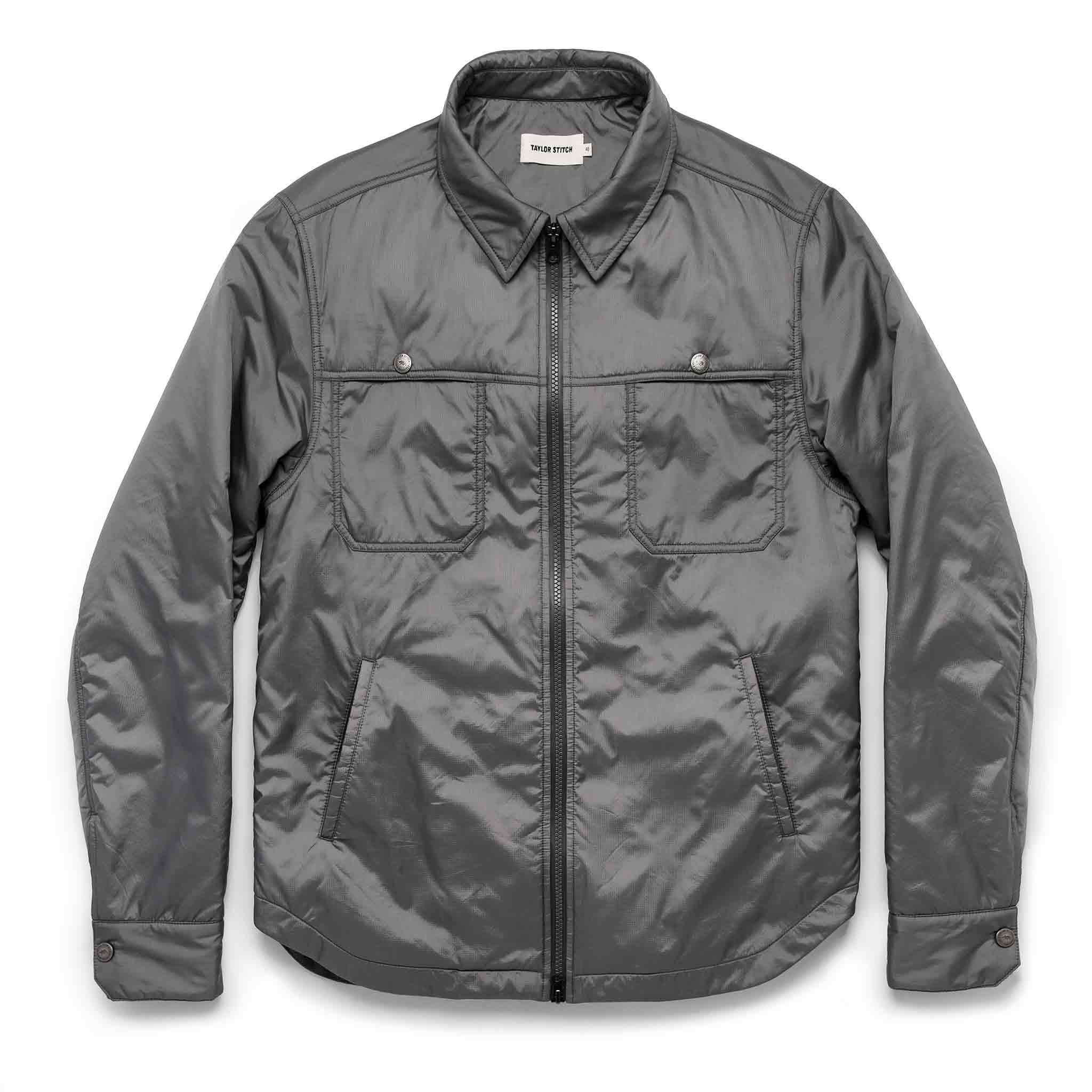 Ouown Bushland Shirt Jacket in Ash Ripstop