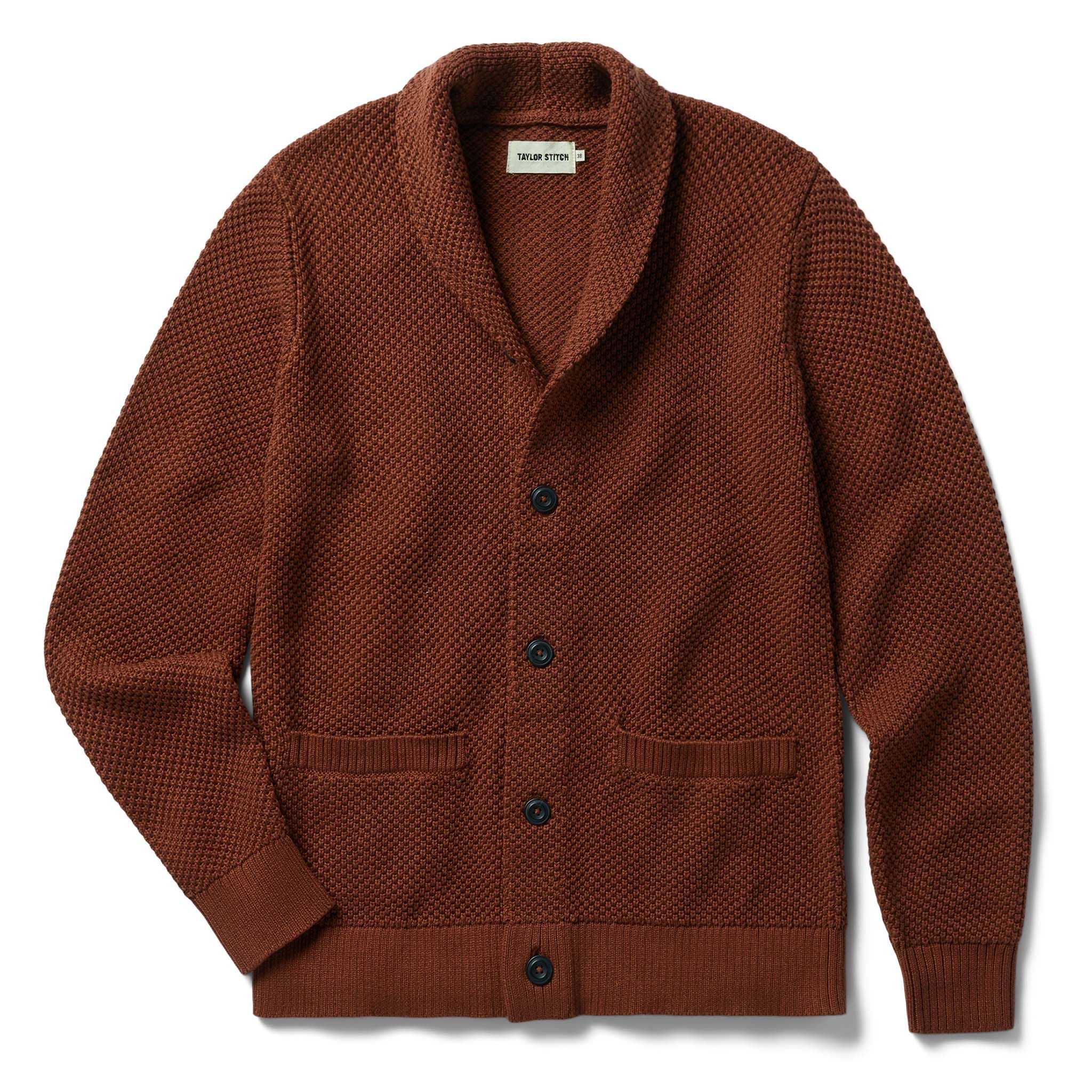 Ouown Crawford Sweater in Rust