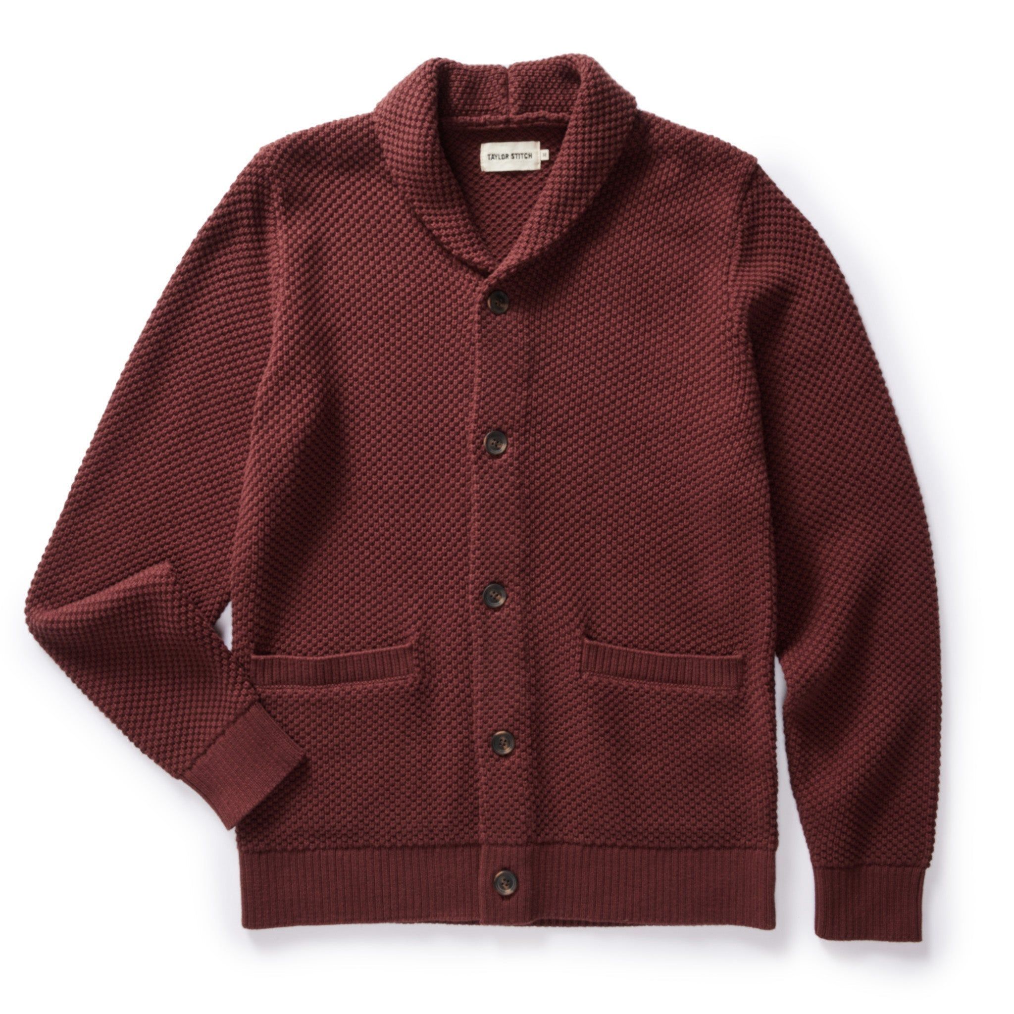 Ouown Crawford Sweater in Black Cherry