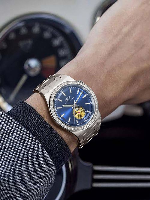 I&W 761 Men's Swiss brand watches, fashionable and trendy, show your personality, eye-catching but elegant and tasteful classic style watches for business and leisure wear