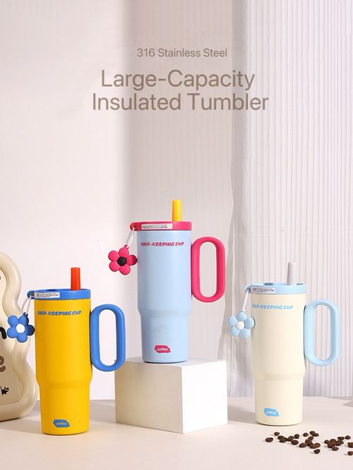 Large-Capacity 316 Stainless Steel Insulated Tumbler|Car Mug