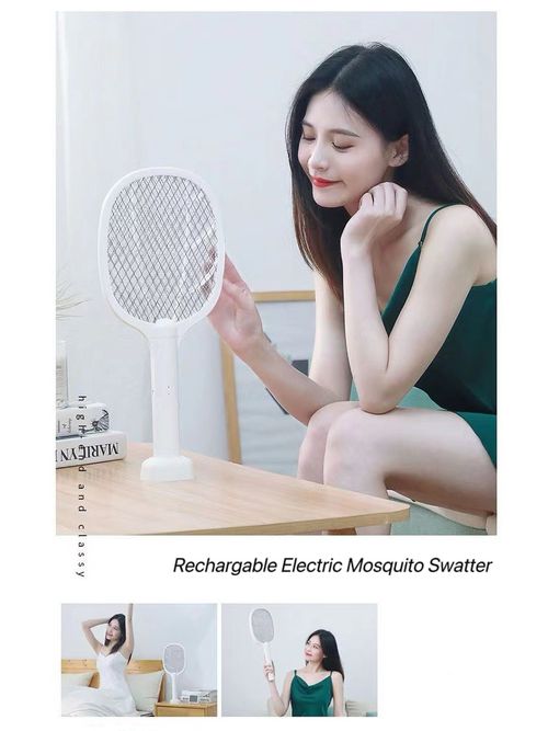 2 in 1 Rechargeable Electric Mosquito Swatter|Indoor & Outdoor