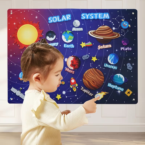 41pcs Space Sensory Board Story Set